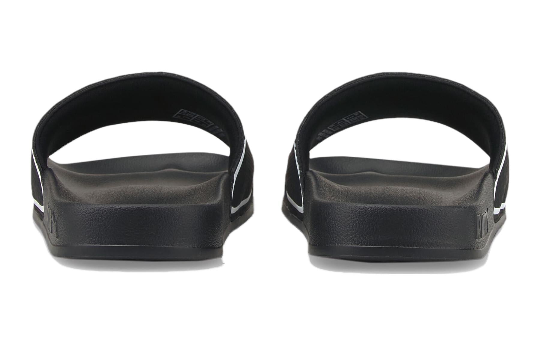 (GS) PUMA Leadcat 2.0 Slide 'Black White' 384434-01