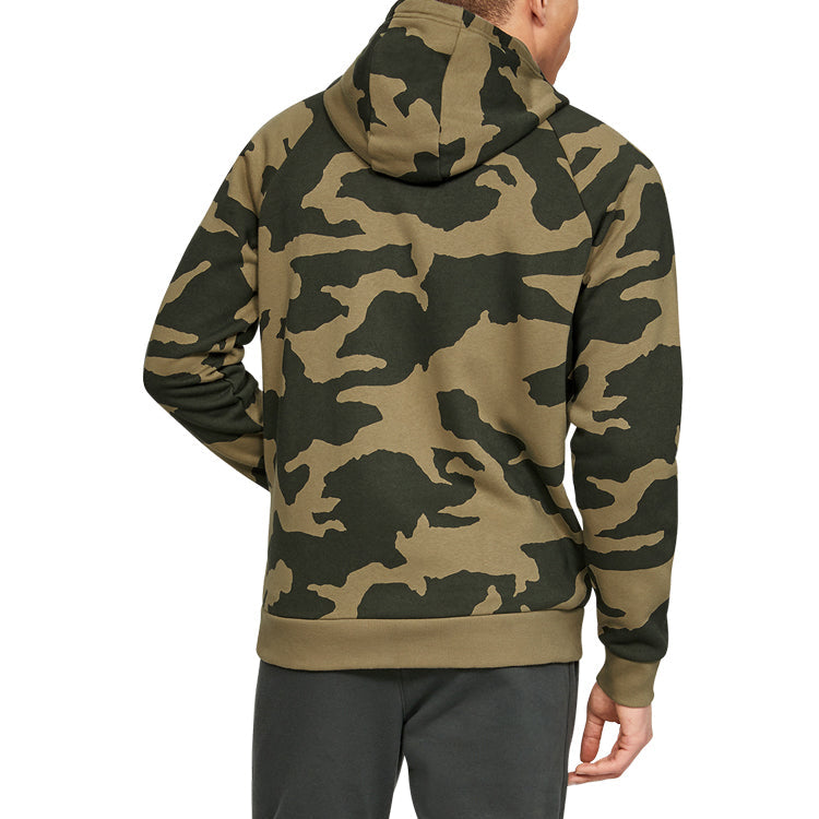 Men's Under Armour Camouflage hooded Cardigan Green 1329748-331