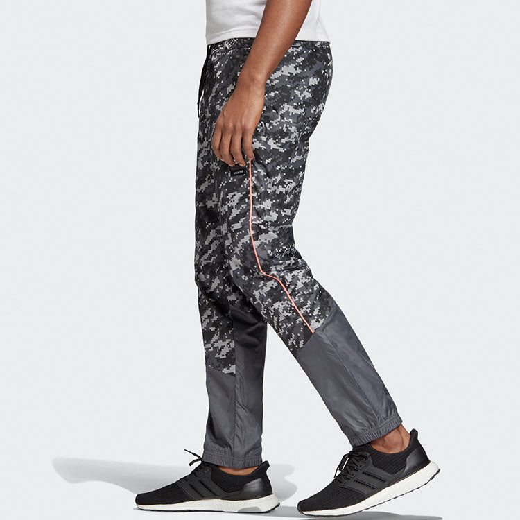 adidas Id Wvn Grfx Pt Camouflage Straight Casual Pants Men's Multi-color DX9280