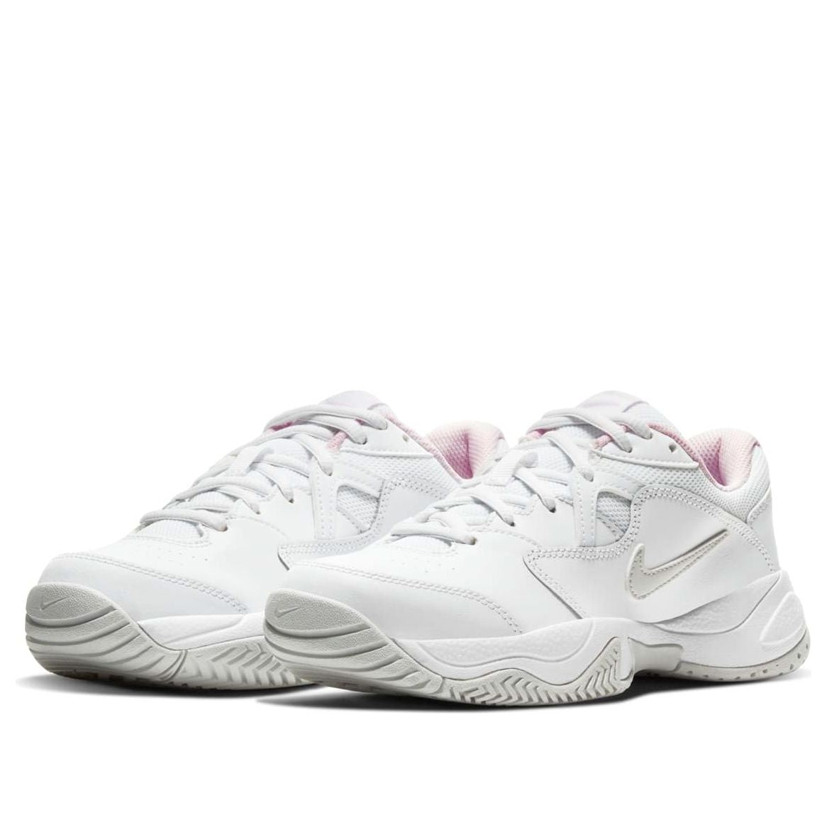 (GS) Nike Court Jr Lite 2 'White Pink' CD0440-100