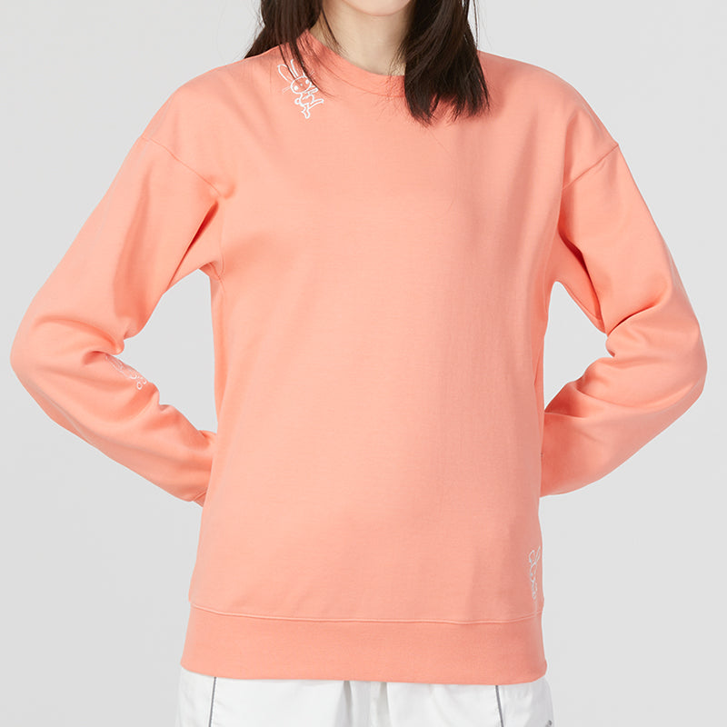 (WMNS) adidas Graphic Sweaters 'Orange' HZ3003