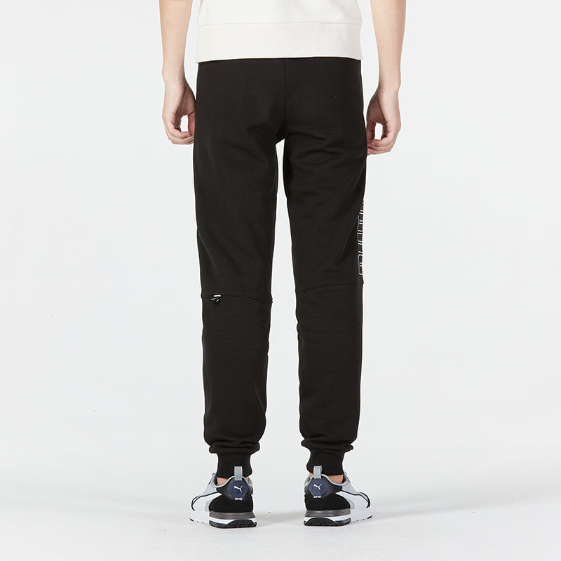 PUMA Power Sweatpants FL Logo 'Black' 672511-01