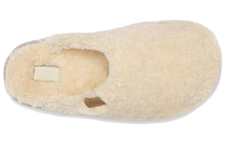 (WMNS) UGG Fuzz Sugar Slide 'Natural' 1135132-NAT