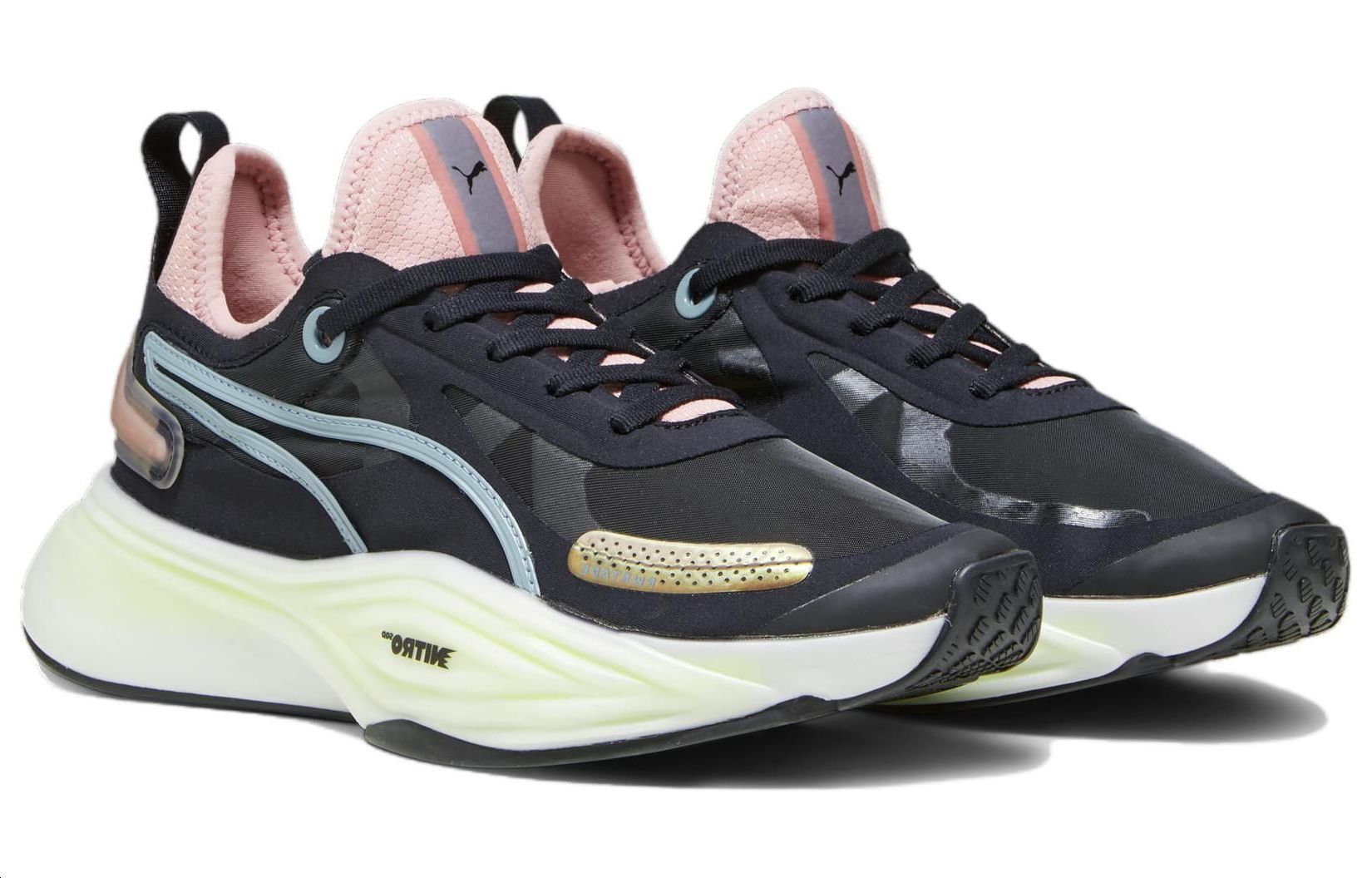 (WMNS) PUMA PWR XX Nitro Squared 'Black Future Pink' 378688-03