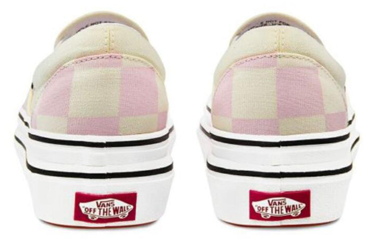 Vans Classic Slip-On ComfyCush 'Big Classics Checker - Blushing Bride' VN0A4U1FXT5