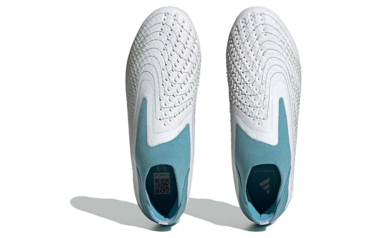 adidas Predator Accuracy+ FG 'White Grey Preloved Blue' FZ6276