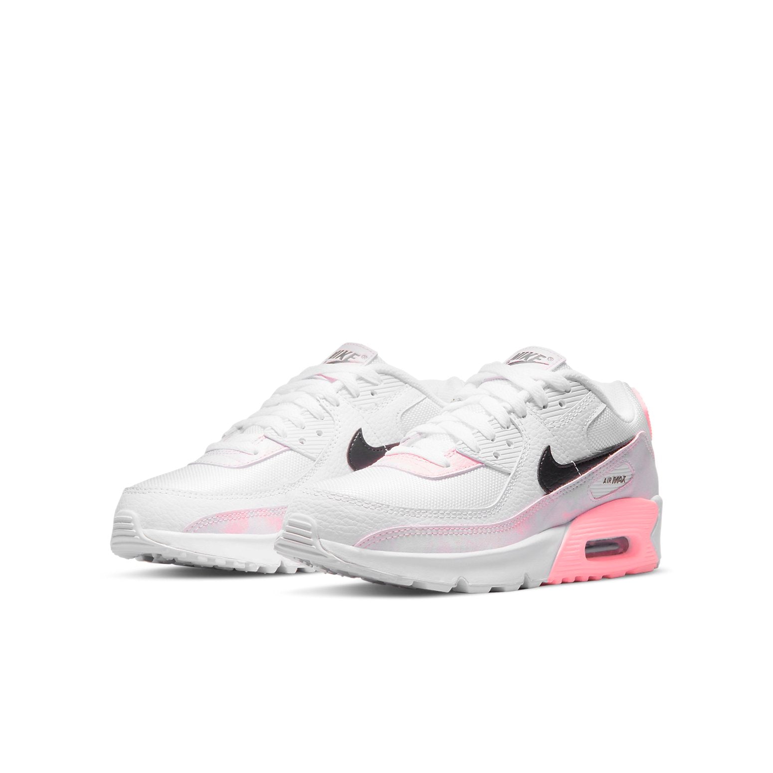 (GS) Nike Air Max 90 'White Pink Tie-Dye' DM3110-100