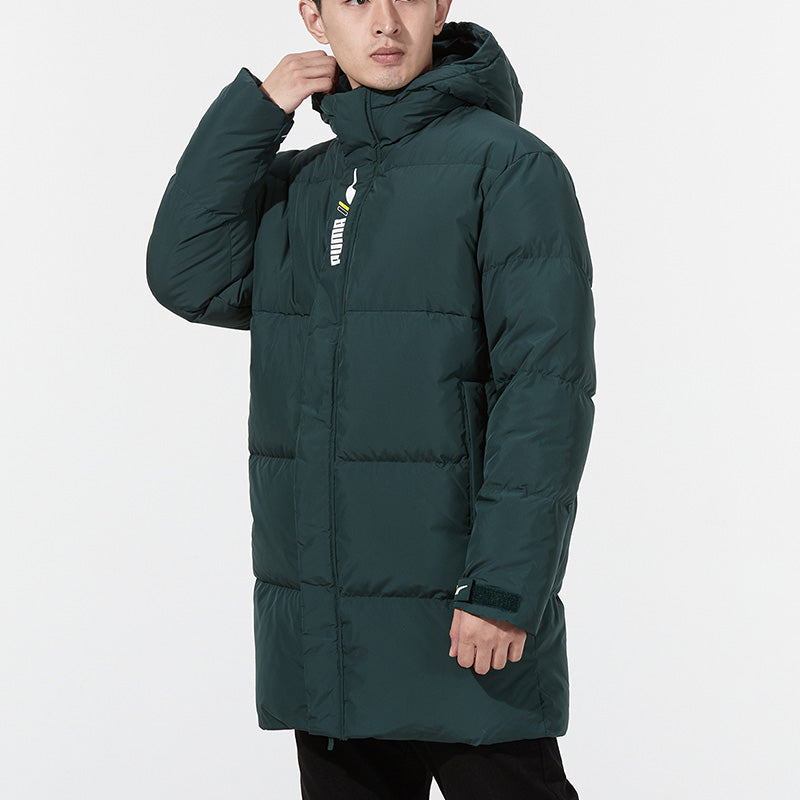 PUMA Windproof Down Warm Jacket 'Green' 532916-80