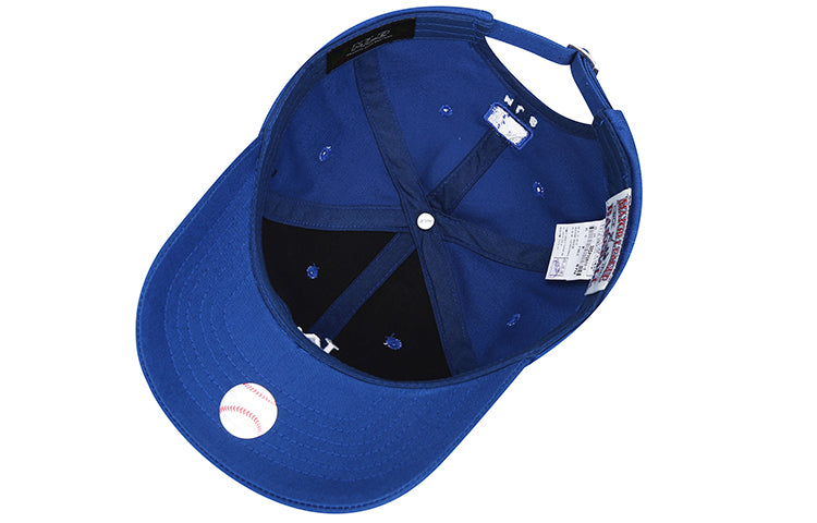 MLB LA Small Label Alphabet logo Baseball Cap Navy Blue 32CP15011-07U