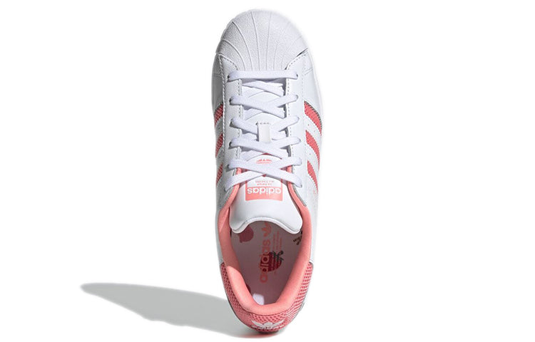 (WMNS) adidas Originals Superstar 'Pink White' H03895