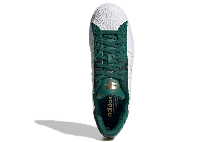 adidas Superstar Shoes 'White Collegiate Green' H00212