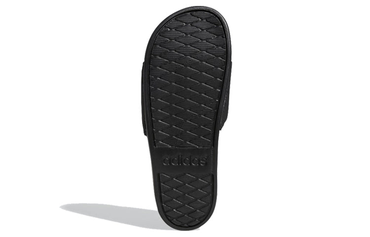 (WMNS) adidas Slide Adilette Comfort 'Black Silver' G28386