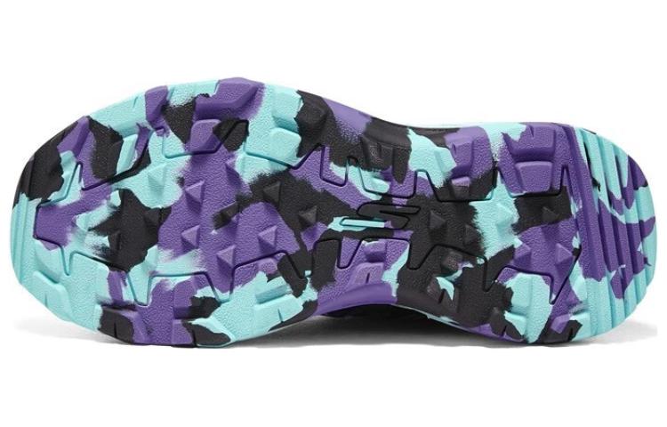 (WMNS) Skechers GO RUN Trail Altitude 'Black Purple' 128222C-BKLV