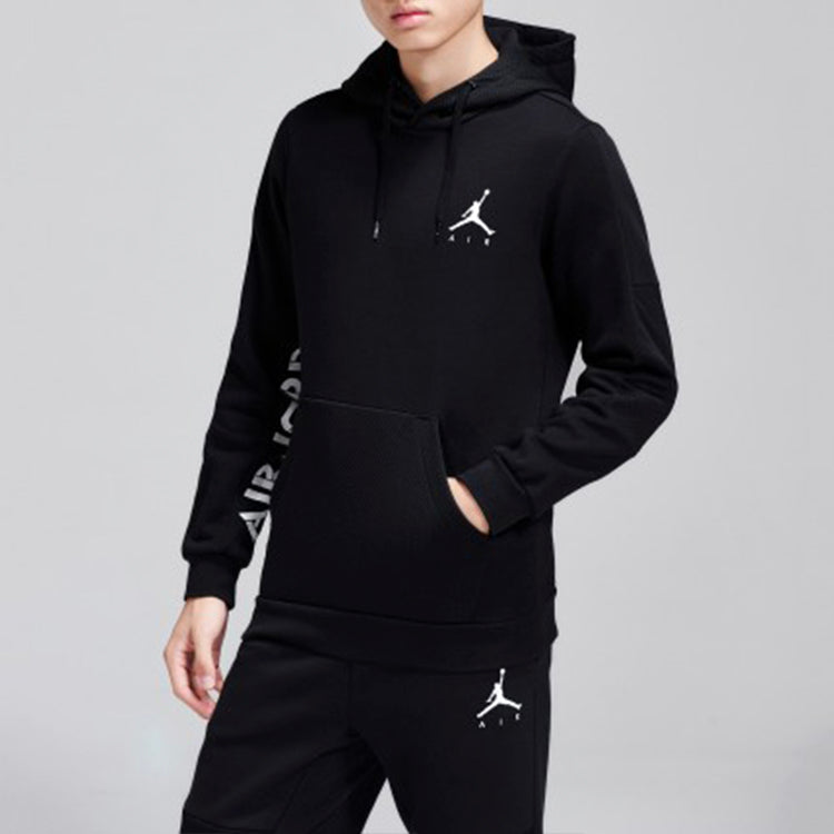 Men's Air Jordan Logo Contrasting Colors Black 939987-010