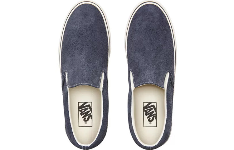 Vans Hairy Suede Classic Slip-On 'Blue White' VN0A38F7ULQ