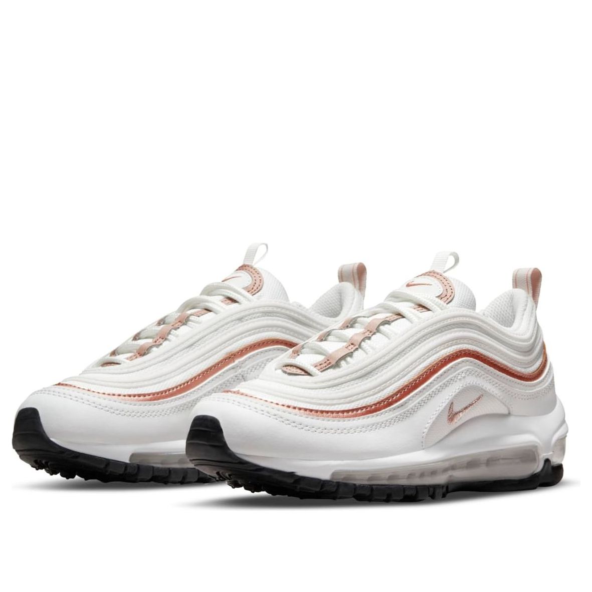 (GS) Nike Air Max 97 'White Metallic Red Bronze' 921522-109