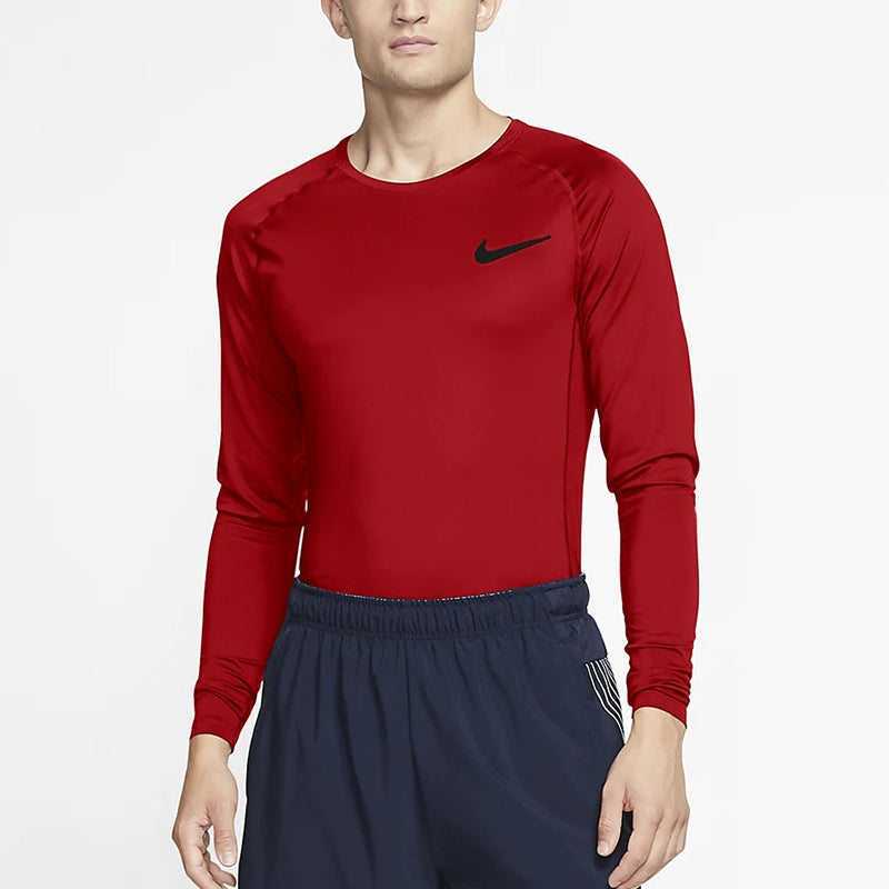 Nike MENS Pro Dri-FIT Slim Sports Fitness Sportswear Red BV5589-657