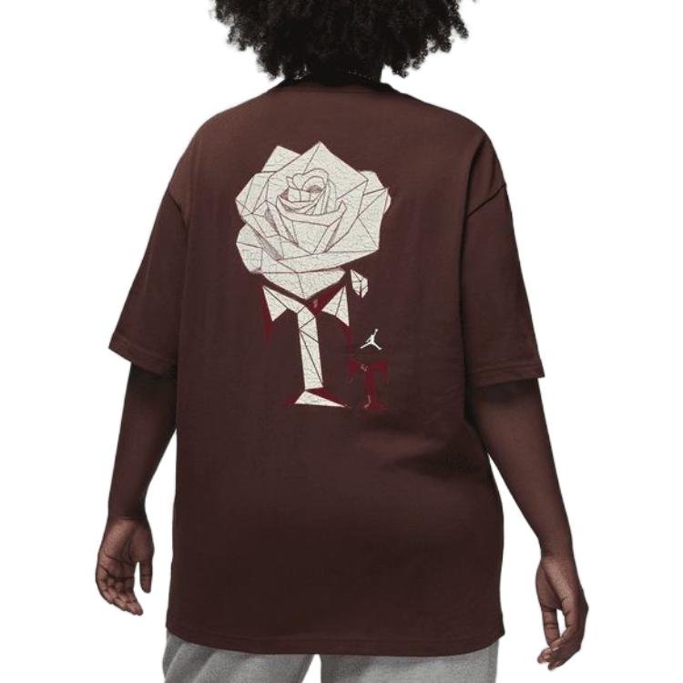 (WMNS) Air Jordan x Teyana Taylor T-Shirts 'Earth' FB2640-227