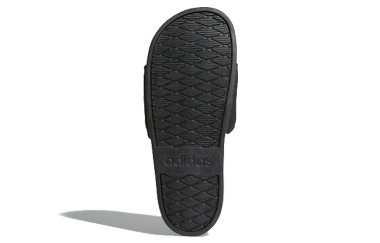 adidas neo Adilette Comfort Gold Slippers 'Black Gold' B41742