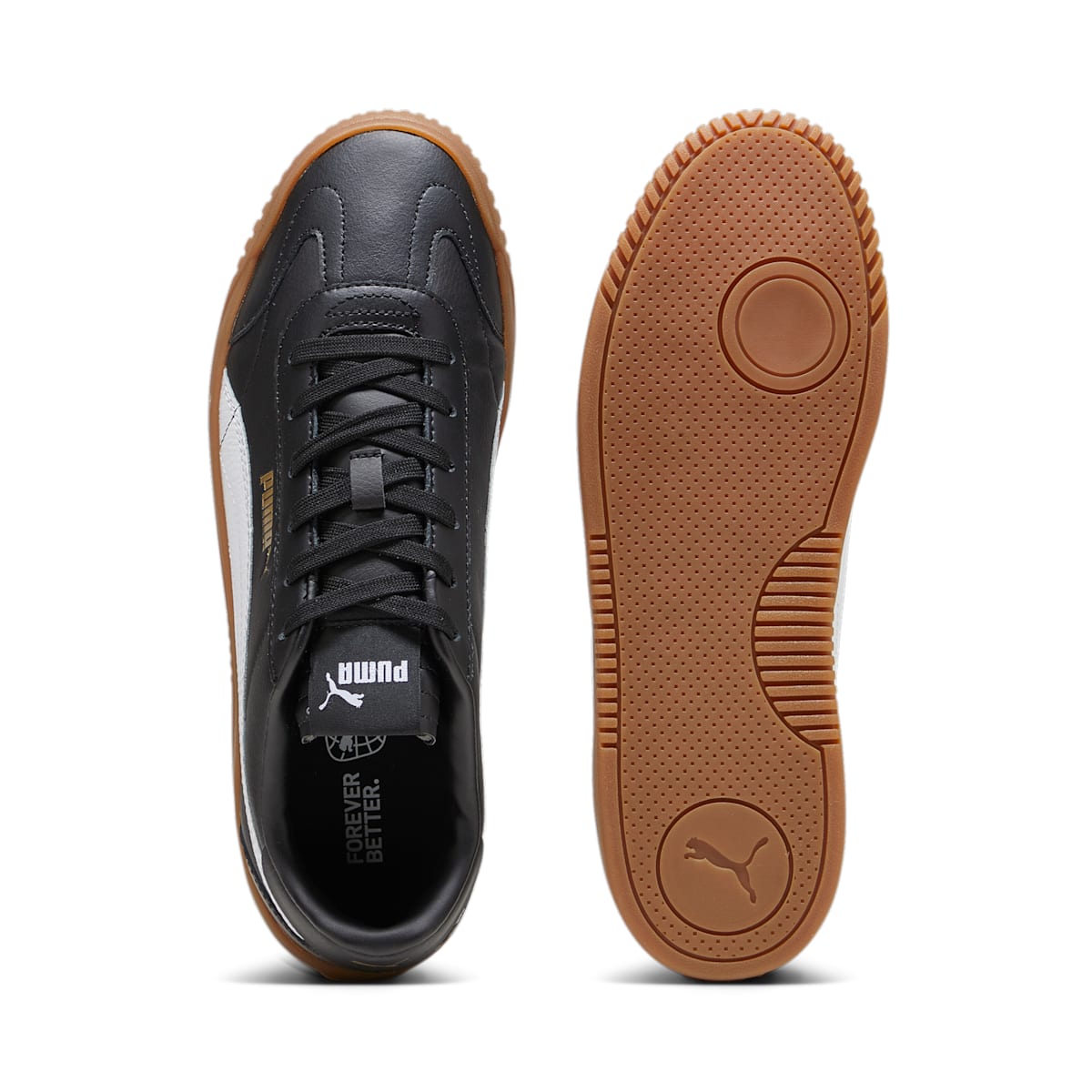 PUMA Club 5v5 'Black White Gold' 389406-05