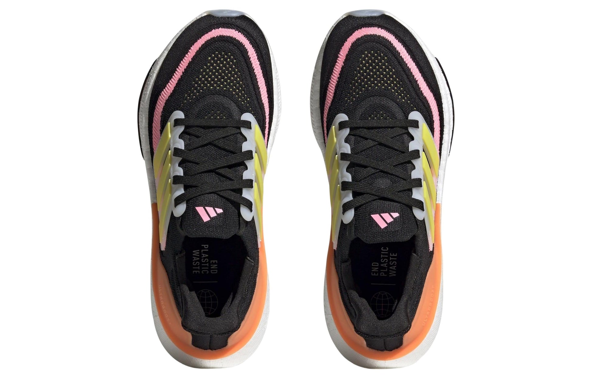 (WMNS) adidas Ultraboost Light 'Black Yellow Orange' HQ6346