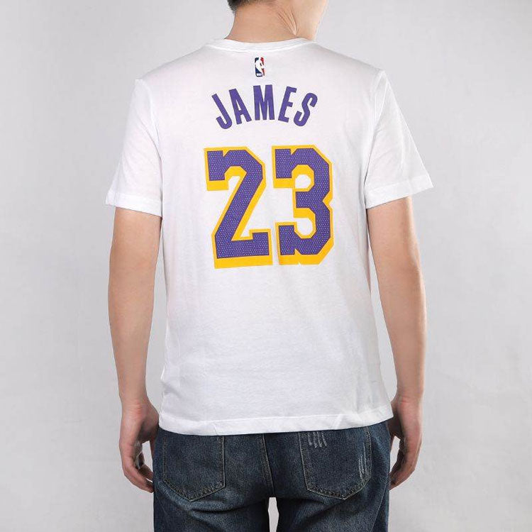 Nike Dri-FIT NBA LeBron James TEE Men White BQ1541-110