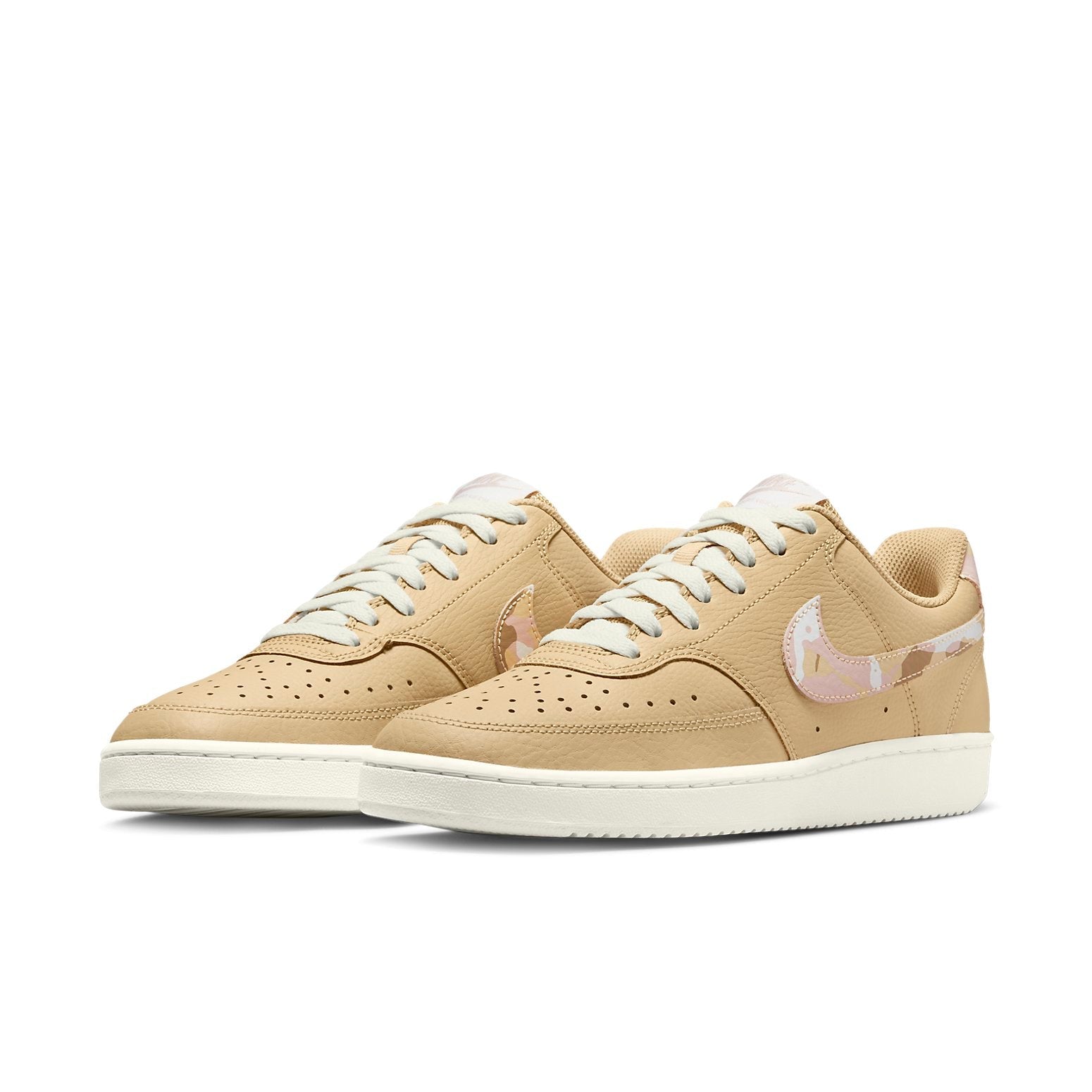 (WMNS) Nike Court Vision Low 'Sesame Camo' DX3734-200