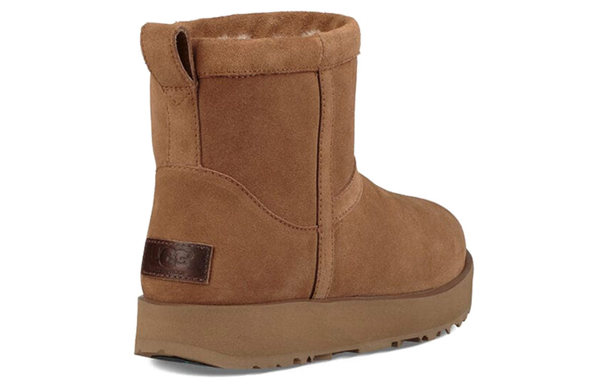 (WMNS) UGG Classic Mini Waterproof 'Chestnut' 1019643-CHE