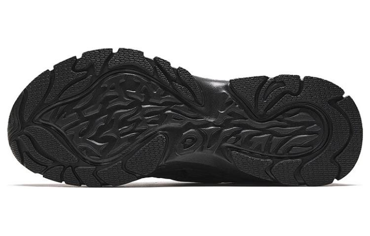 (WMNS) ANTA Chunky Shoes 'Black Silver' 922348806-2