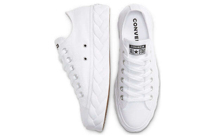 (WMNS) Converse Chuck Taylor All Star Low 'Runway Cable - White' 568895C
