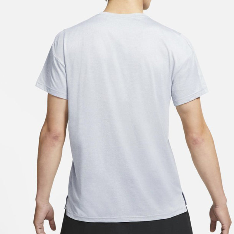 Nike Pro Dri-FIT Sports Training Quick Dry Round Neck Short Sleeve Gray CZ1182-073