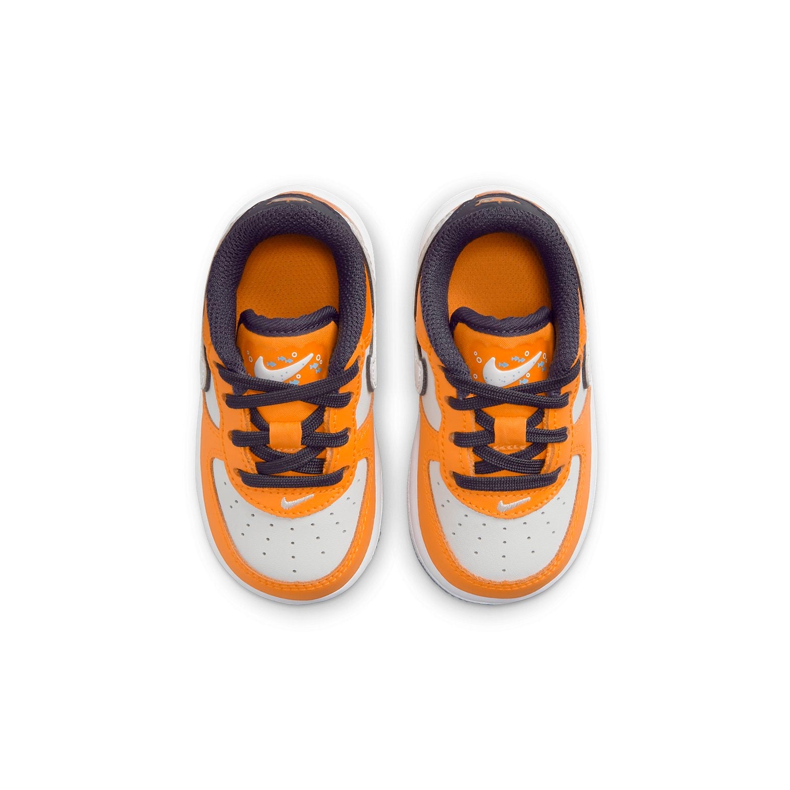 (TD) Nike Air Force 1 Low SE 'White Orange' FJ4657-800