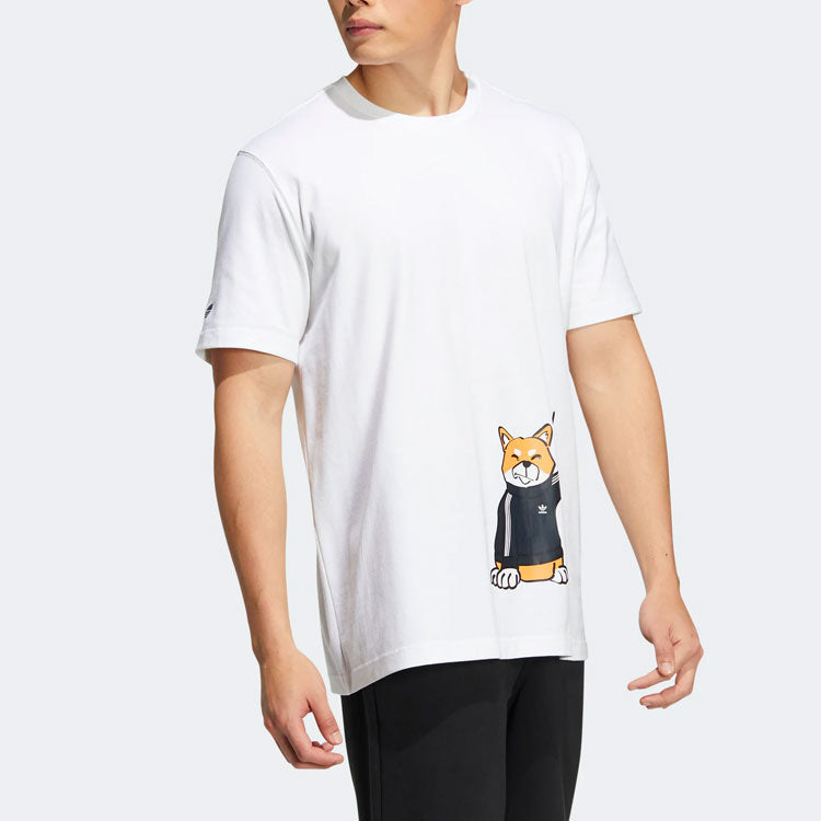adidas Originals Graphic T-Shirts 'White' H49575