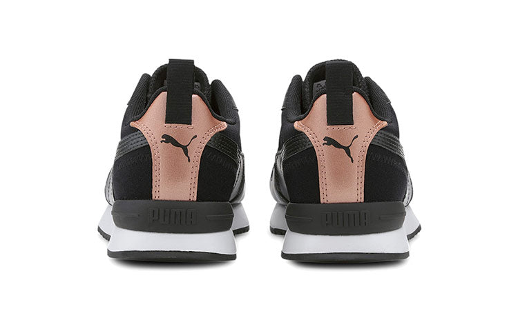 (WMNS) PUMA R78 Metallic Sneakers Black/Pink/White 374739-01