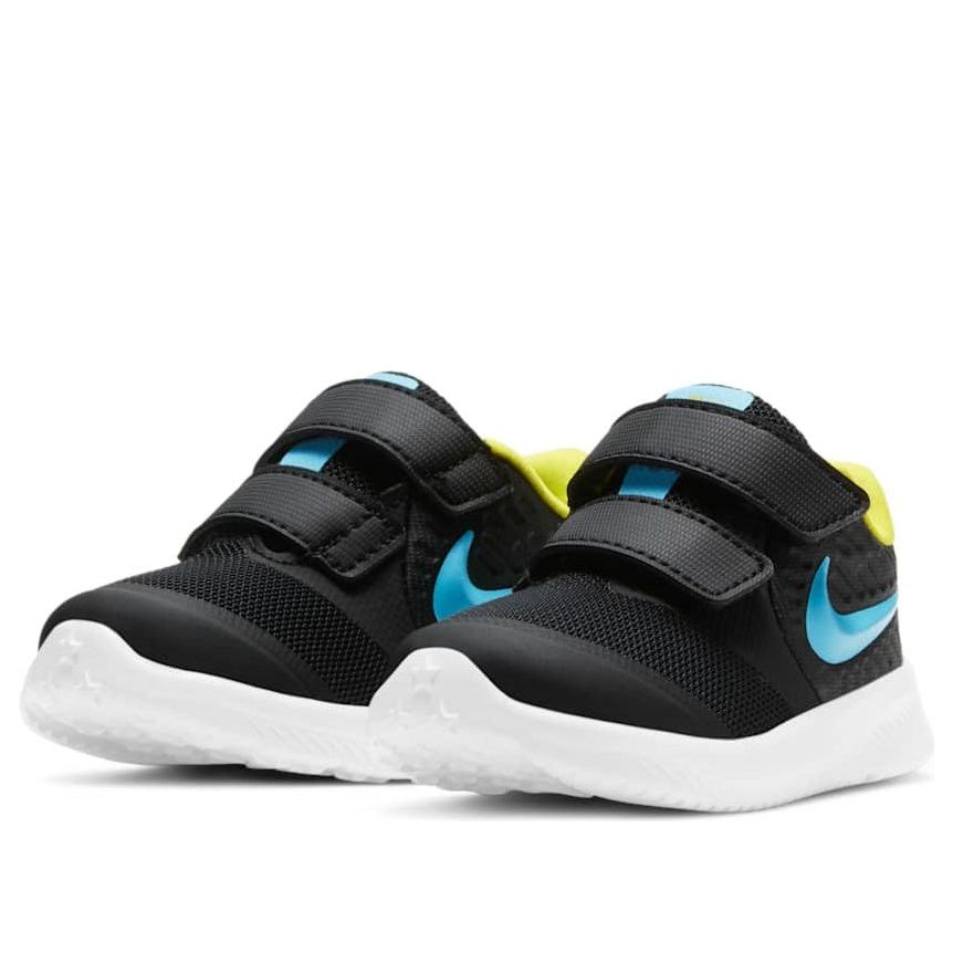 (TD) Nike Star Runner 2 'Black Chlorine Blue' AT1803-012