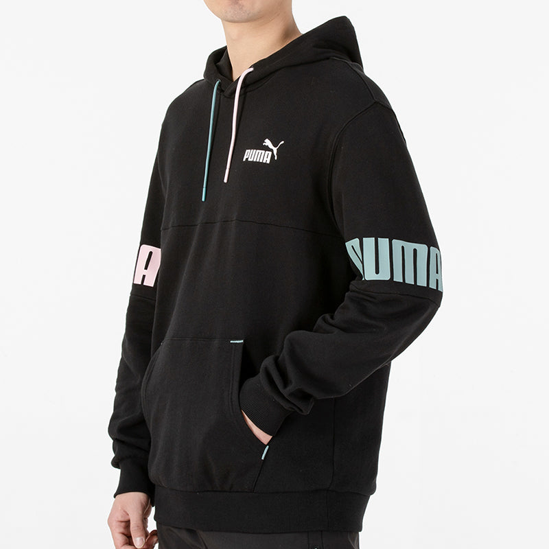 PUMA Power Logo Printing Sports Black 670937-51