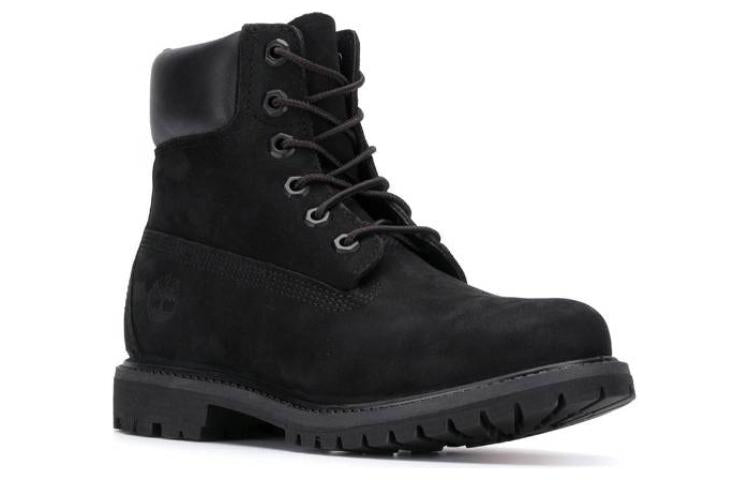 (WMNS) Timberland Premium 6 Inch Boot 'Black Nubuck' TB08658A0011