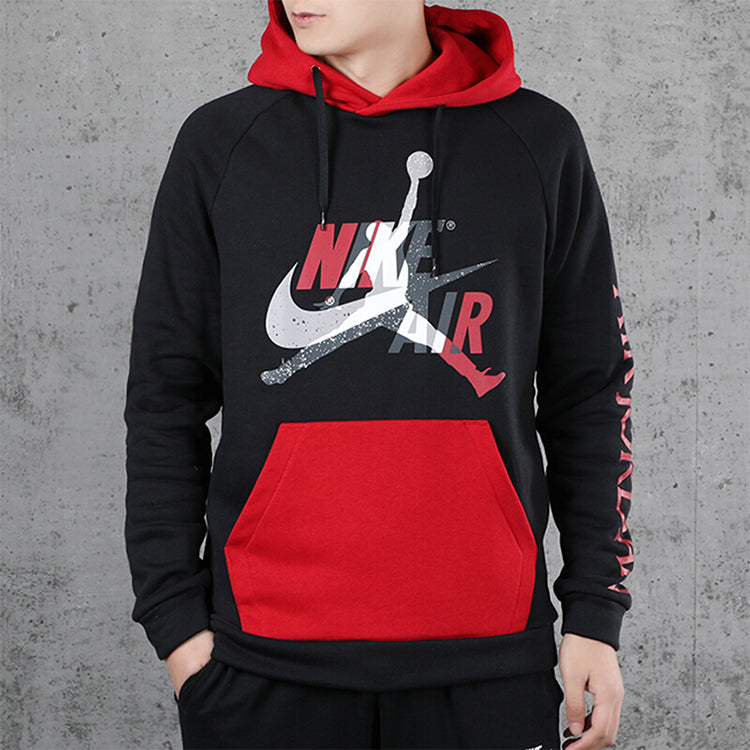 Air Jordan Jumpman Classics Contrast Color Stitching Casual Sports Black CU1556-011