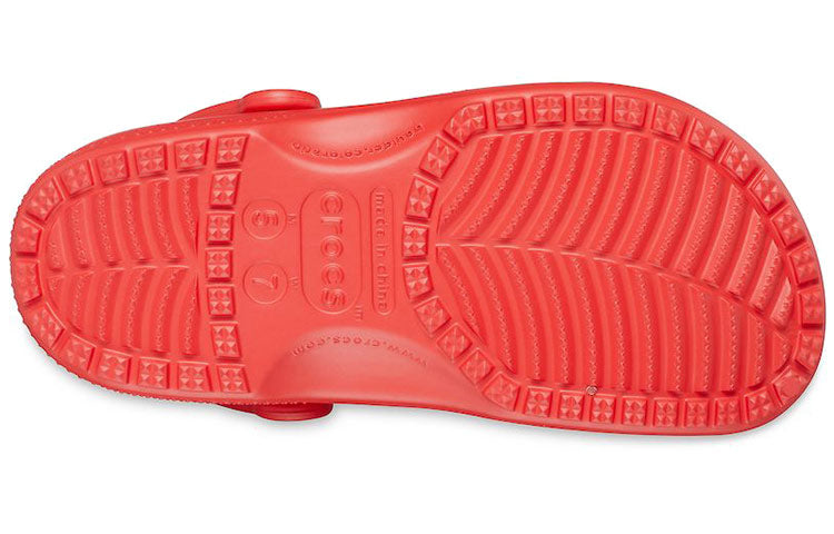 Crocs Classic Beach Red Sandals 10001-8C1