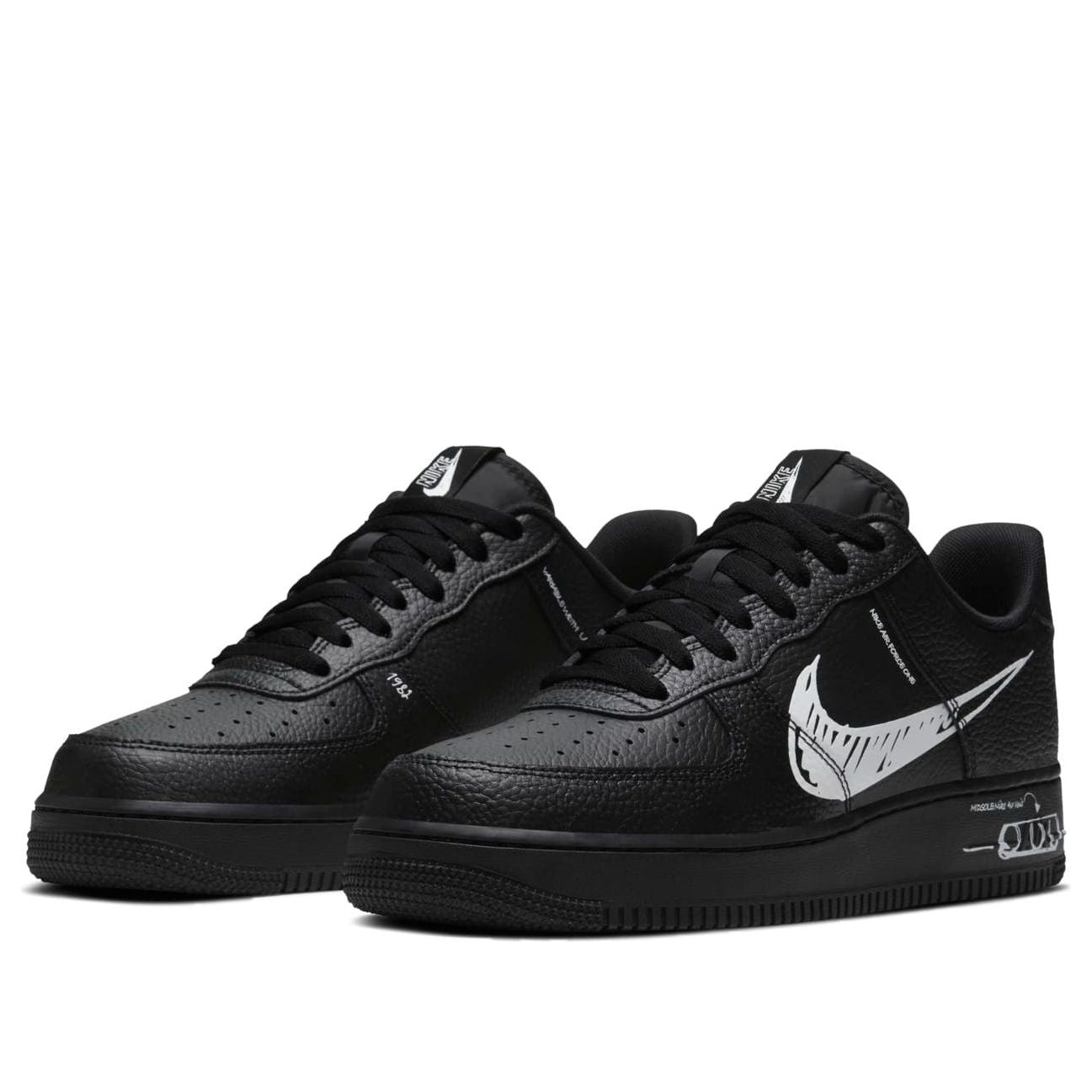 Nike Air Force 1 Low 'Sketch Black' CW7581-001