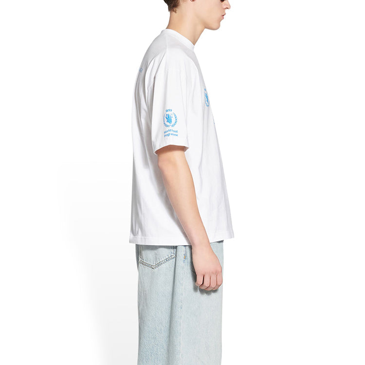 Balenciaga x WFP T-Shirt Medium Fit 'White' 612966TMVL29086