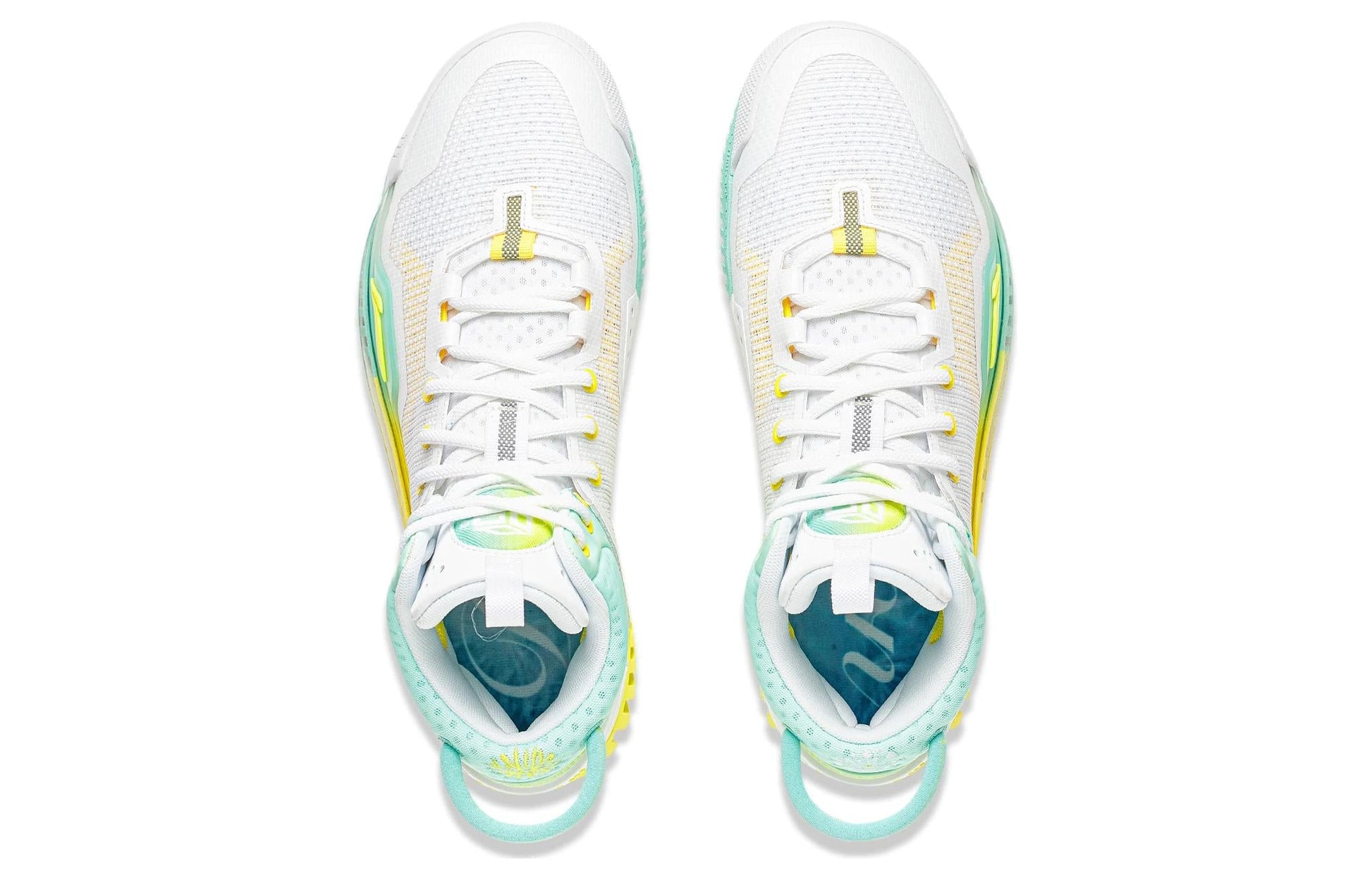 Li-Ning BadFive 3 'White Yellow Green' ABFT005-9