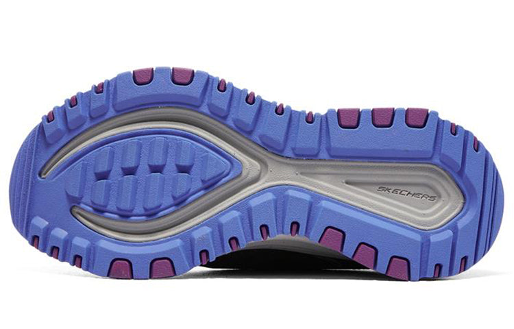 (WMNS) Skechers DLux Trail 'Black Purple' 149842-BKPR