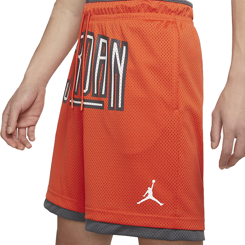 Air Jordan Wordmark Basketball Shorts 'Orange' DX6601-869