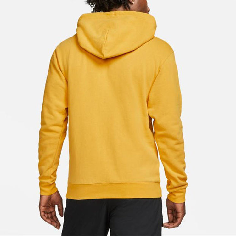 Air Jordan Statement Logo Printing Casual Sports Hoodie 'Yellow' DA9817-713
