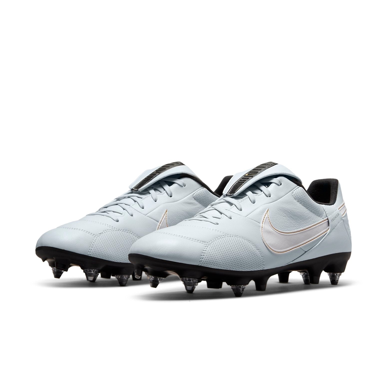 Nike Premier 3 SG-PRO Anti-Clog Traction 'Light Blue White Black' AT5890-011