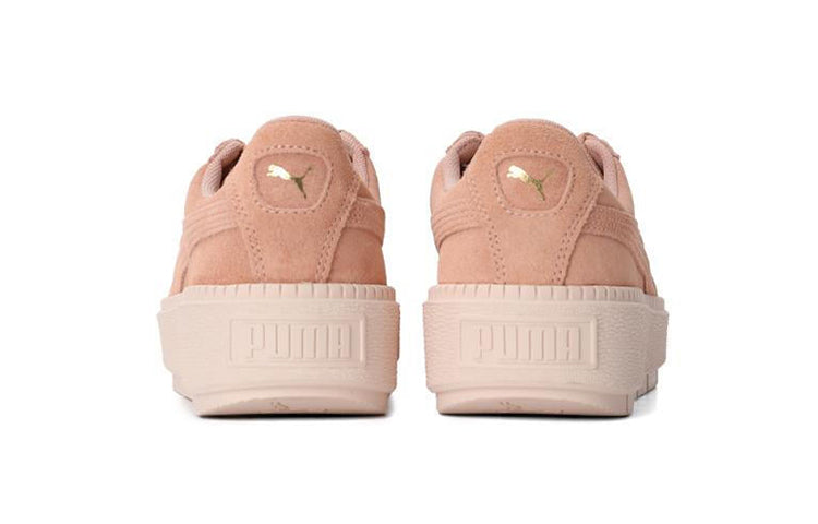 (WMNS) PUMA Suede Platform Trace Pink 365830-05