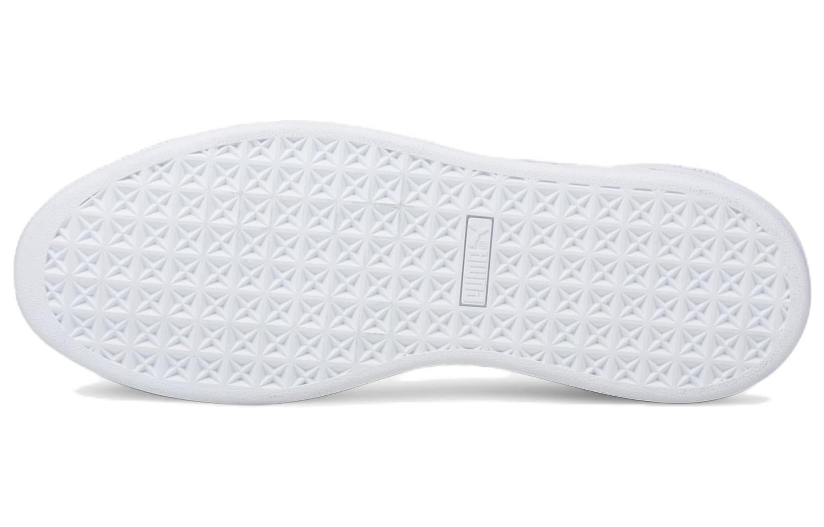 PUMA Suede Block Wt Foam Strip 2 'Black White Gray' 383895-01