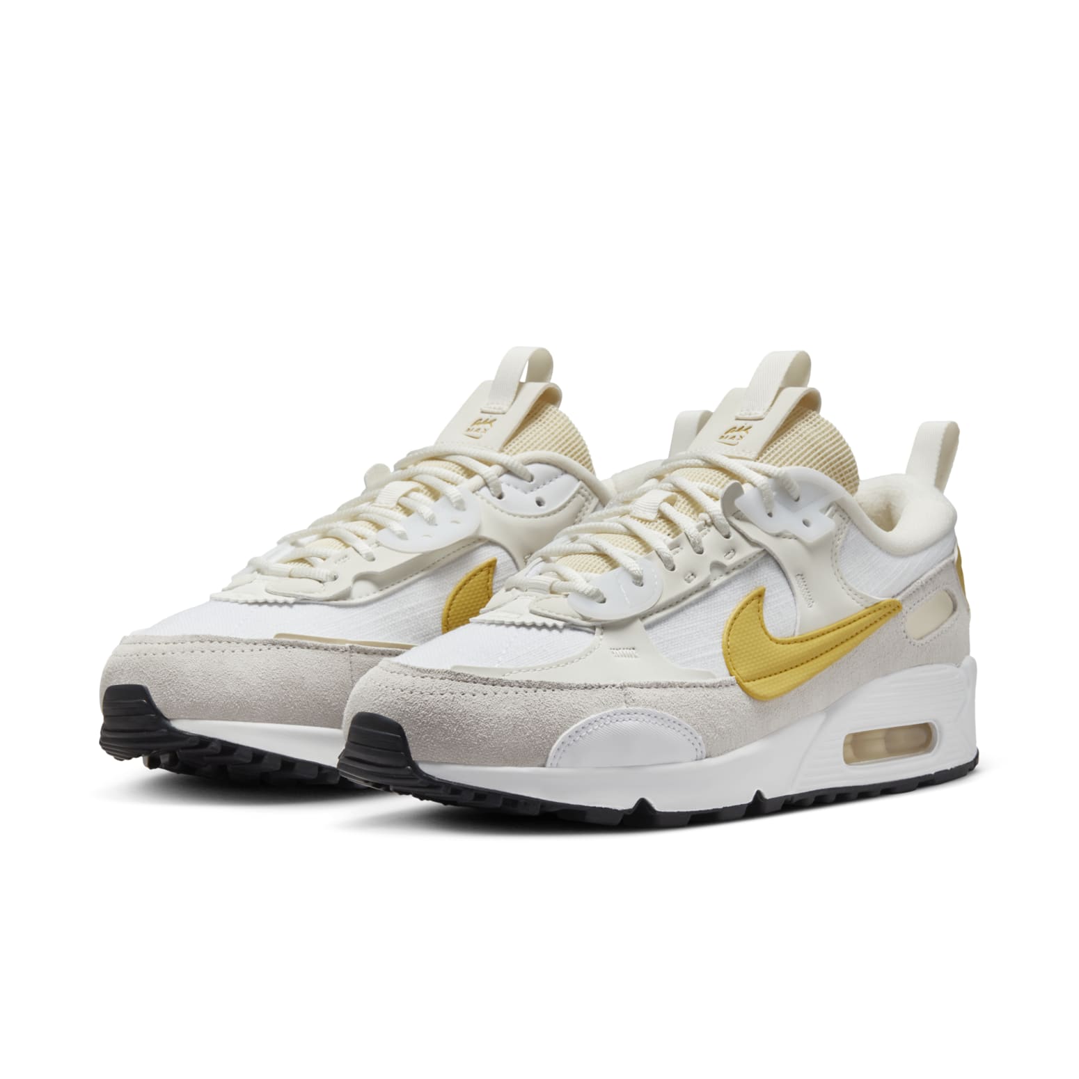 (WMNS) Nike Air Max 90 Futura 'White Saturn Gold' DV7190-102