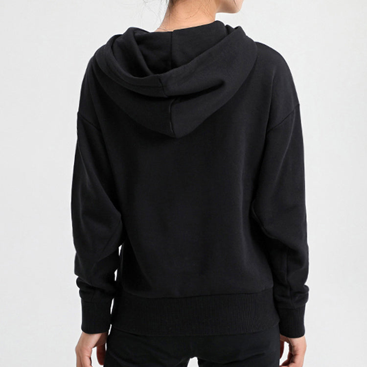 (WMNS) PUMA Classics Logo Hoodie 'Black' 599197-51